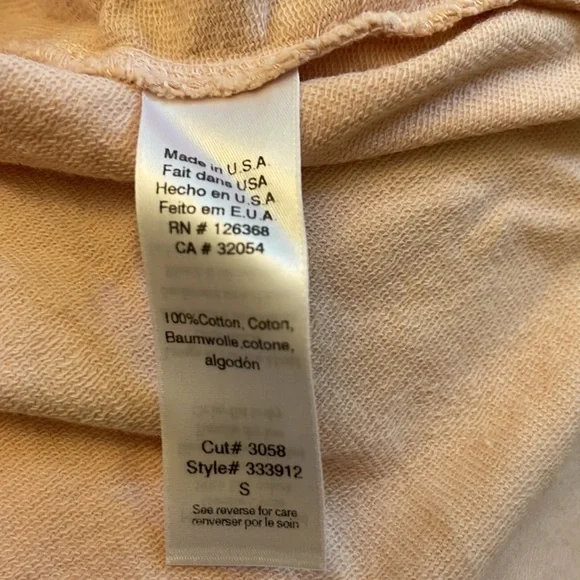 Anthropologie Pink Hooded Tunic, small - Picture 9 of 10